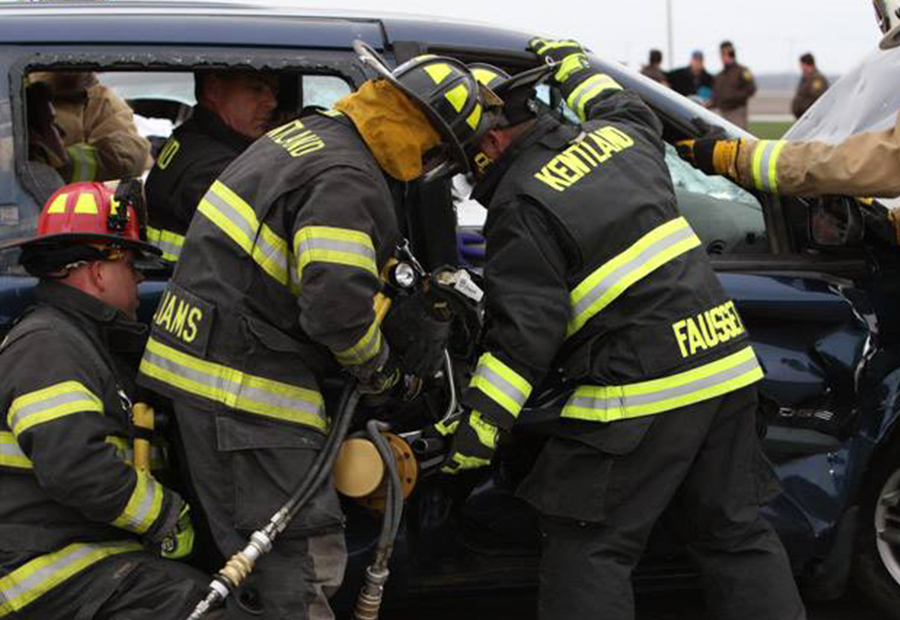 Kentland Fire Department Training Session